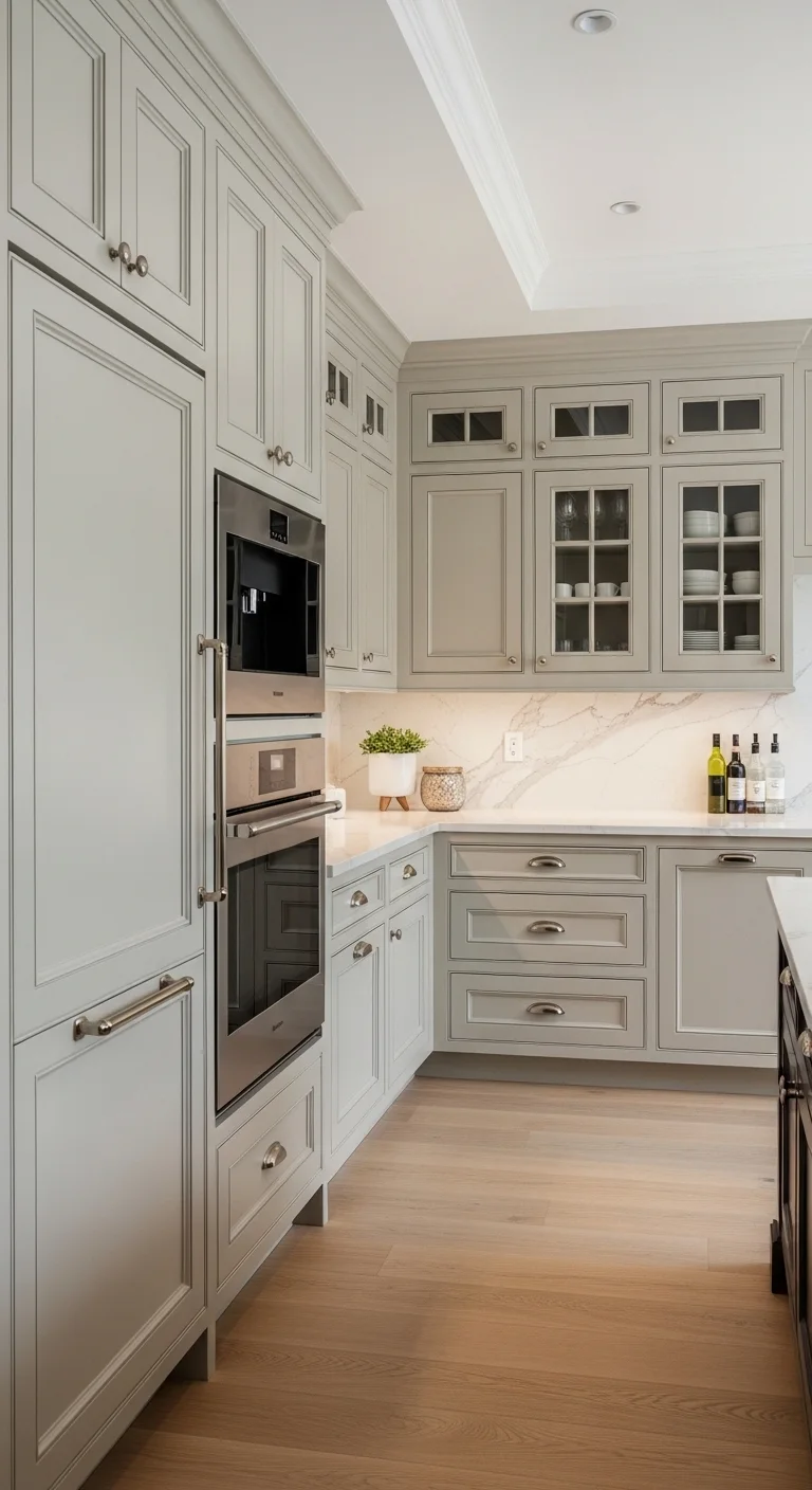 Floor-to-Ceiling Cabinetry for a Seamless Look