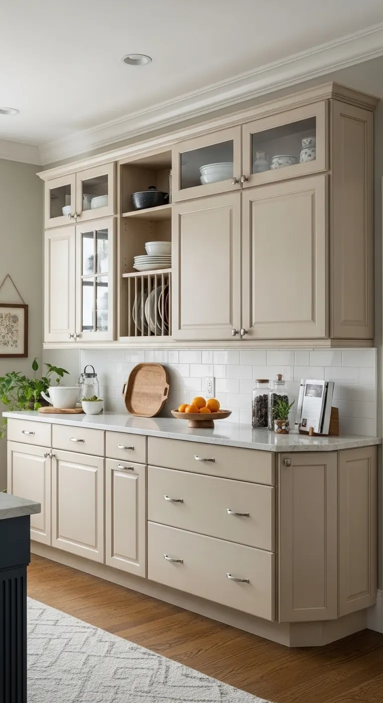 Floor-to-Ceiling Kitchen Cabinets for Maximum Storage