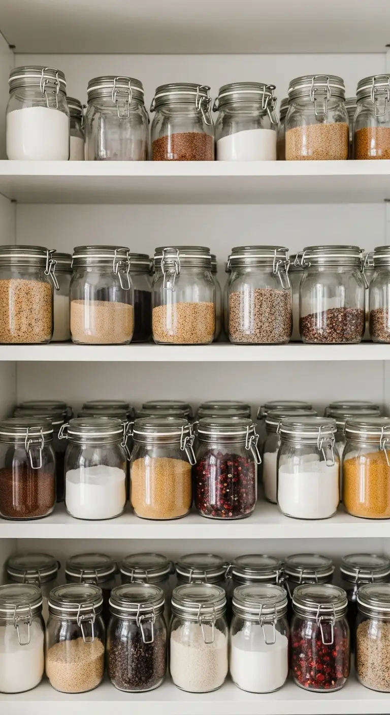 Glass Jar Uniformity for Clean Food Storage Systems