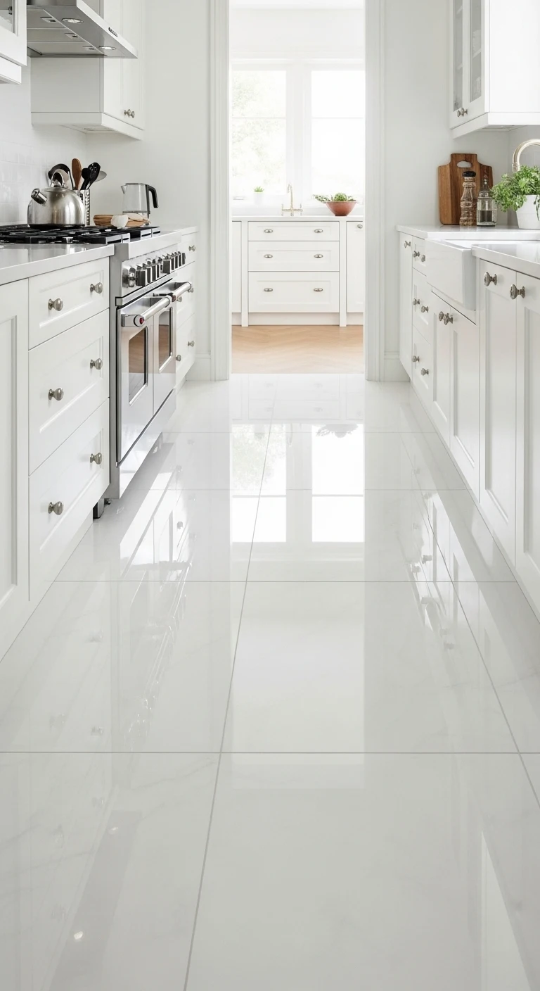 Glossy Ceramic Tiles for Reflective Brightness