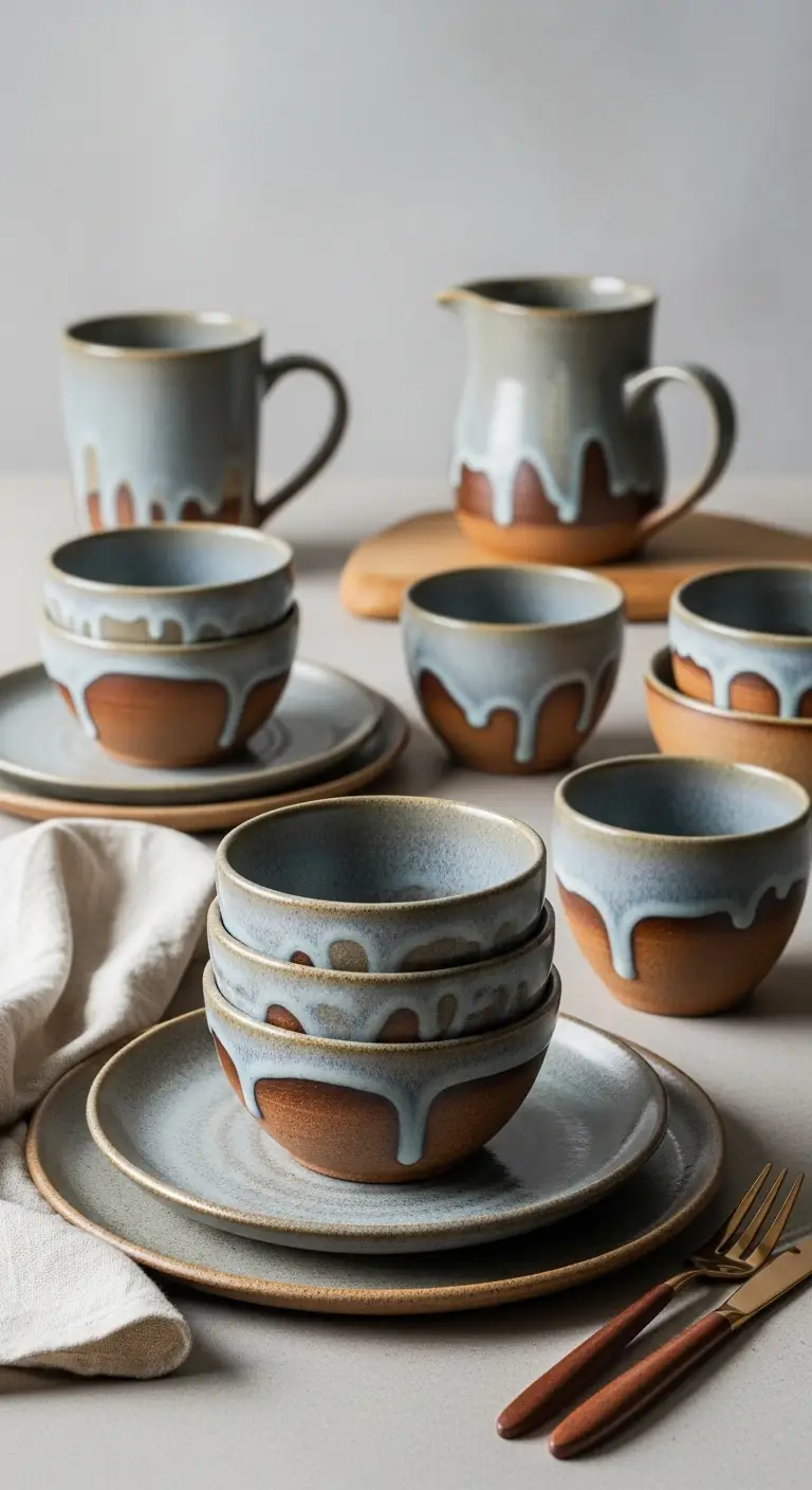Handcrafted Ceramic Dinnerware for Refined Dining Presentation