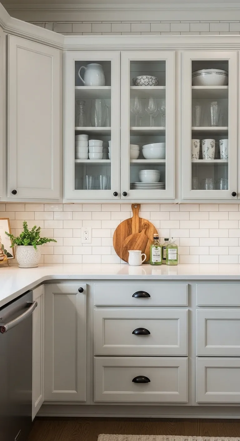 How Decorative Cabinet Styling Changes Everyday Kitchen Spaces