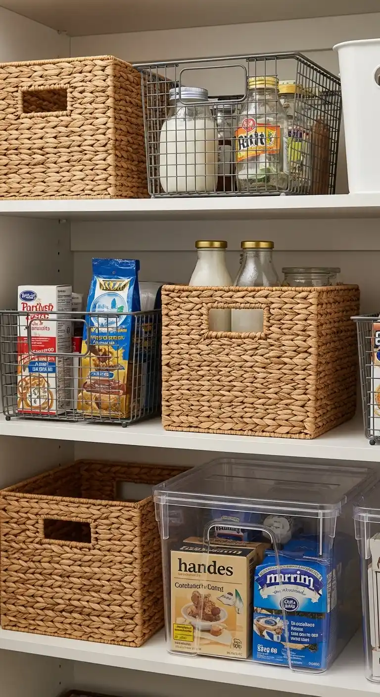 How to Choose the Right Baskets for Pantry Organization