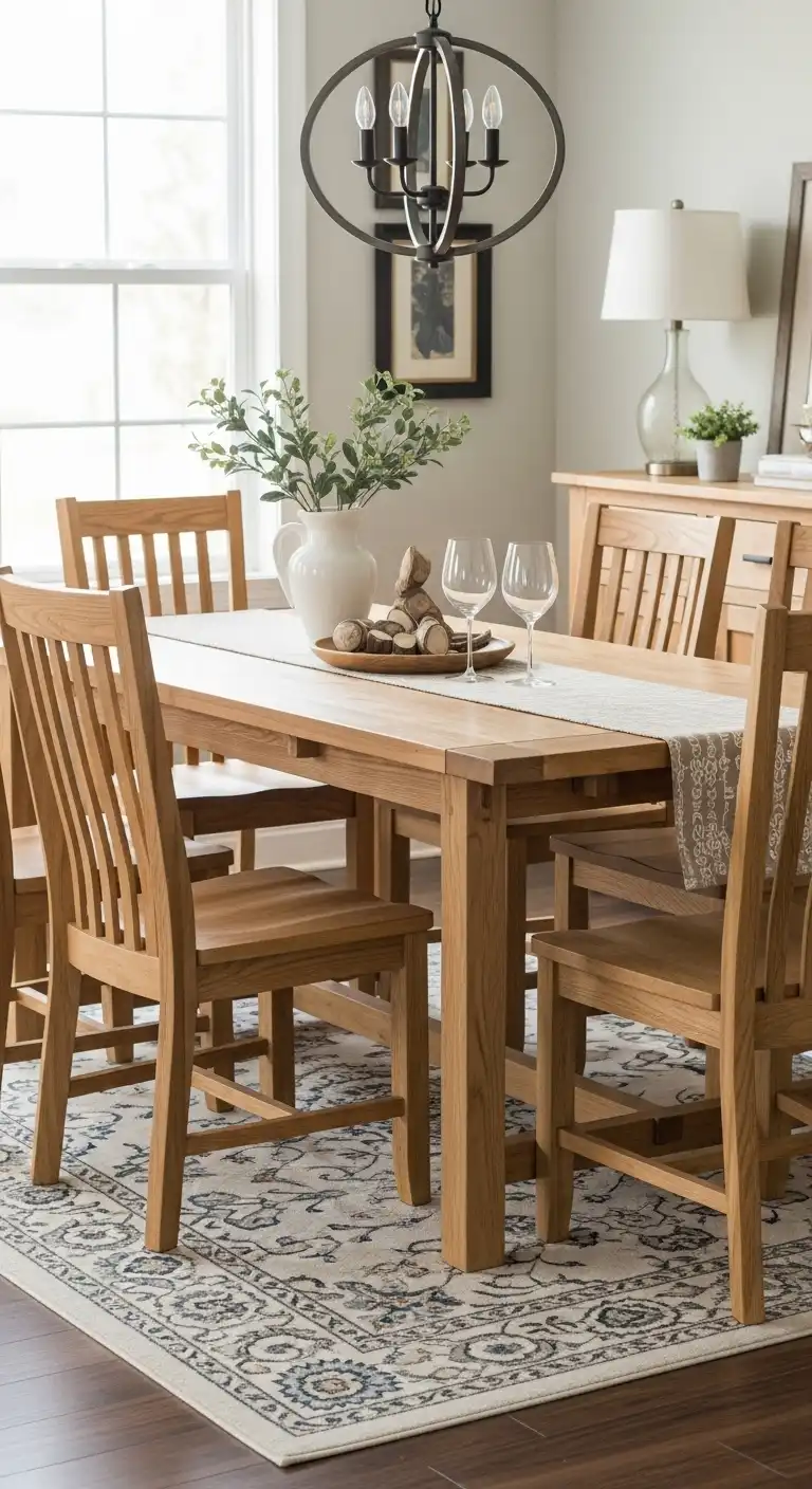 Incorporate Classic Wooden Dining Tables with Timeless Appeal