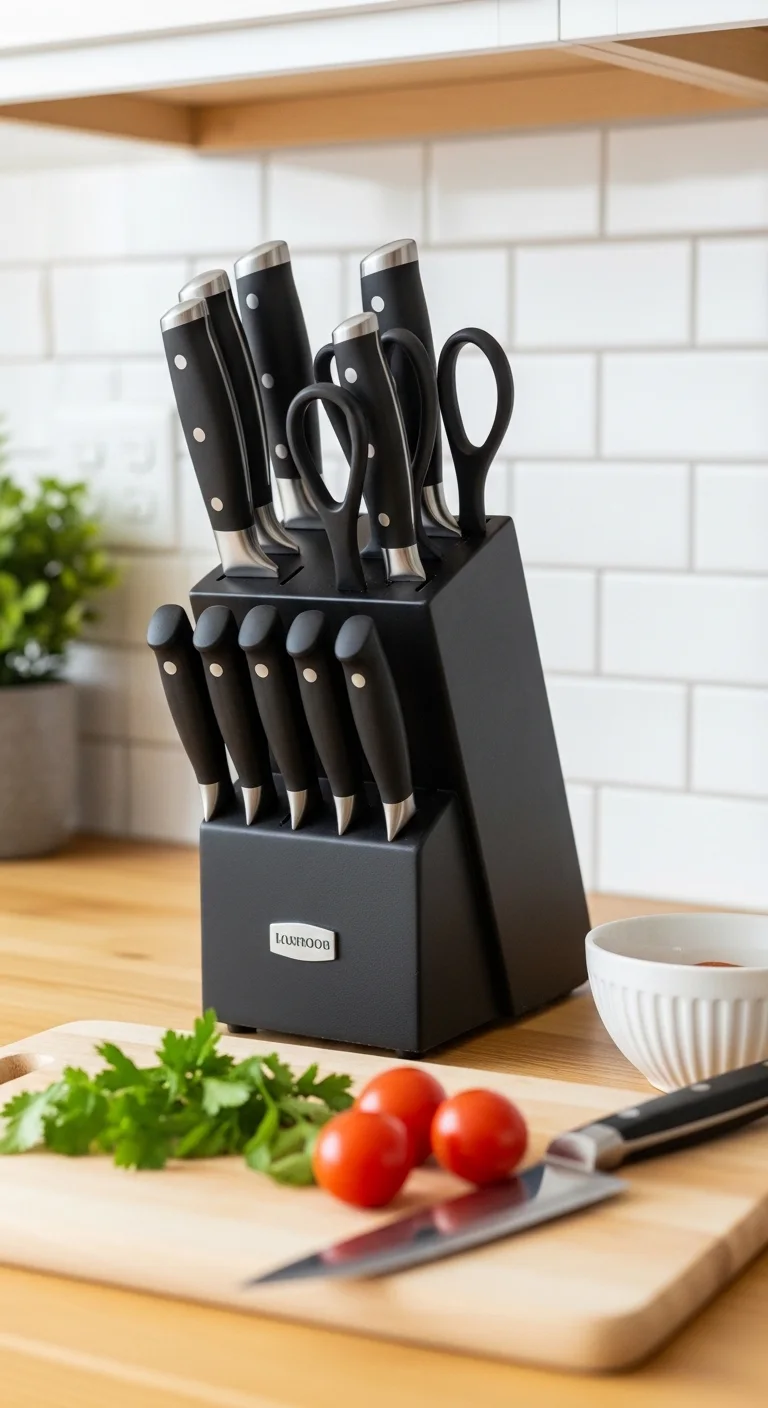 Incorporate a Knife Block for Safe