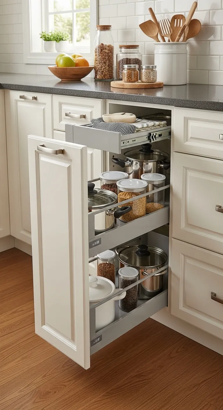 Install Pull-Out Drawers