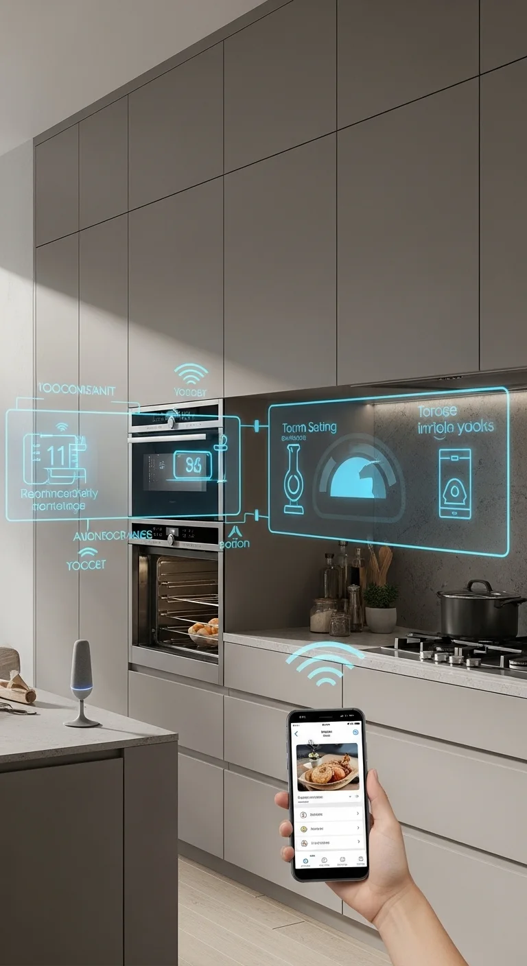 Integrated Technology Systems in a Smart Luxury Kitchen