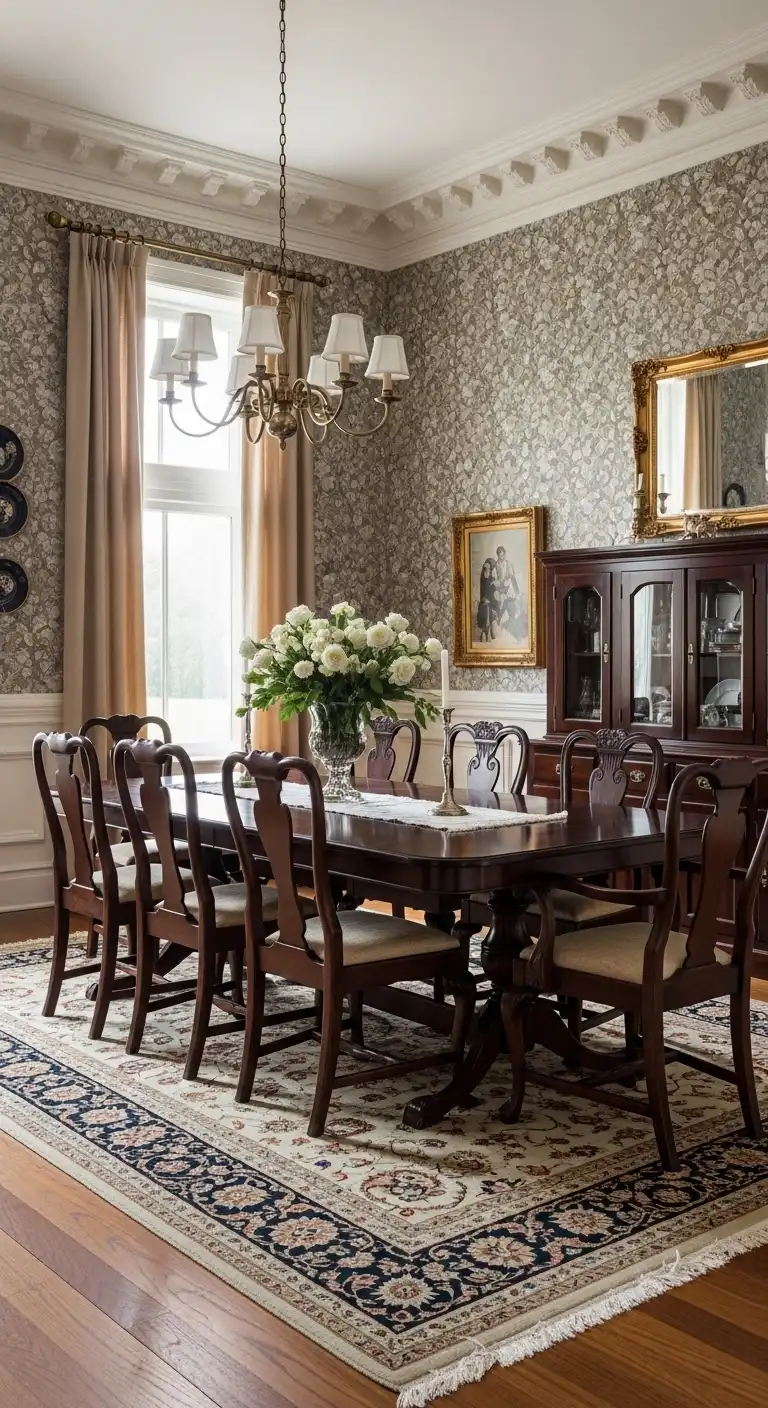 Key Elements That Define a Victorian Dining Room