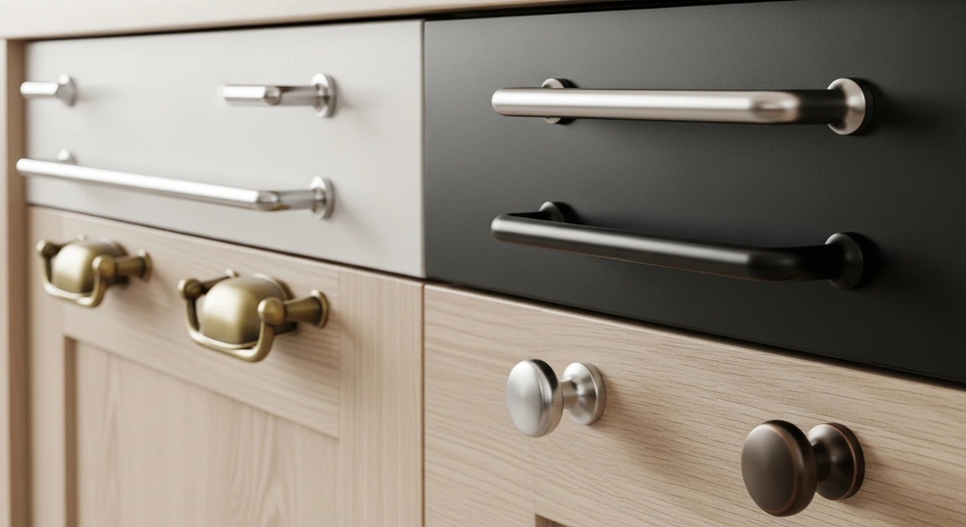 Kitchen Cabinet Handles Ideas