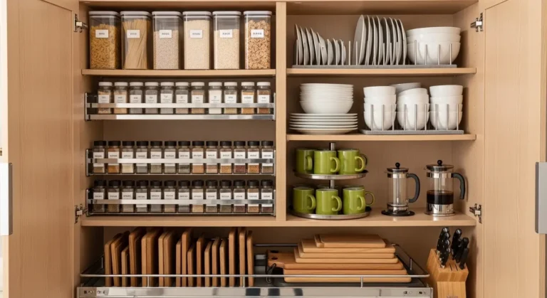 Kitchen Cabinet Organization Ideas