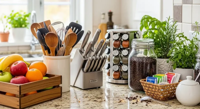 Kitchen Countertop Storage Ideas