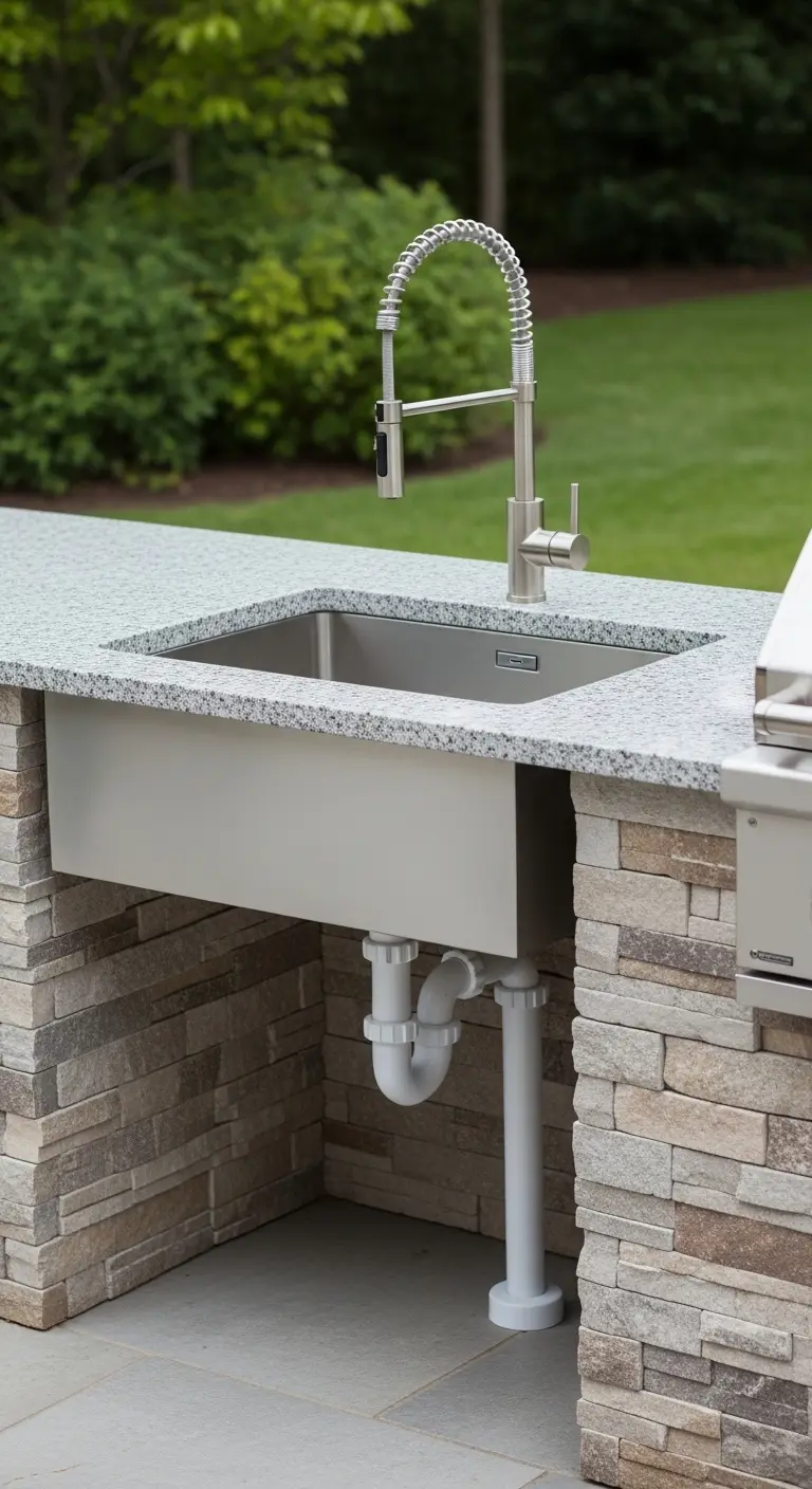 Material Choices That Define Durable Outdoor Kitchen Sink Performance