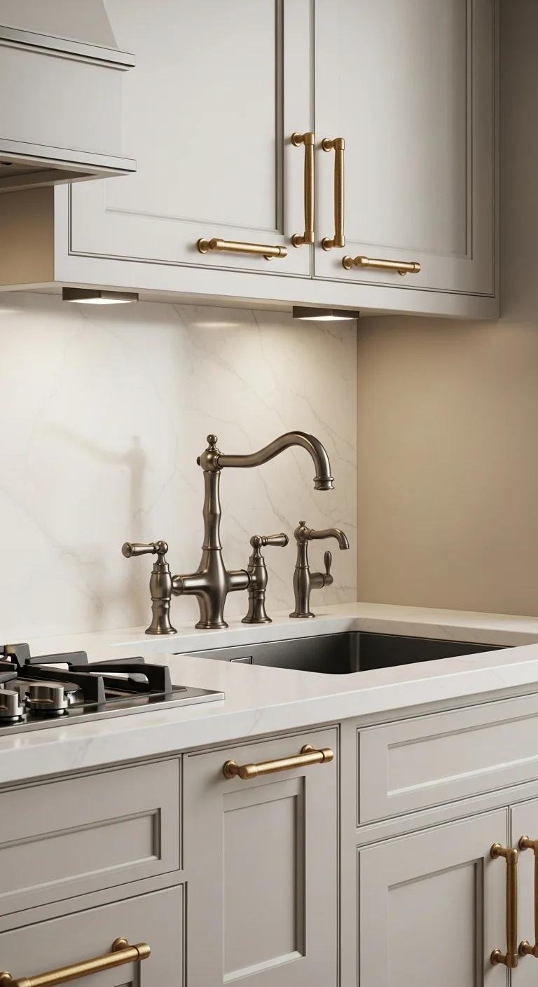 Metallic Accents for Subtle Elegance