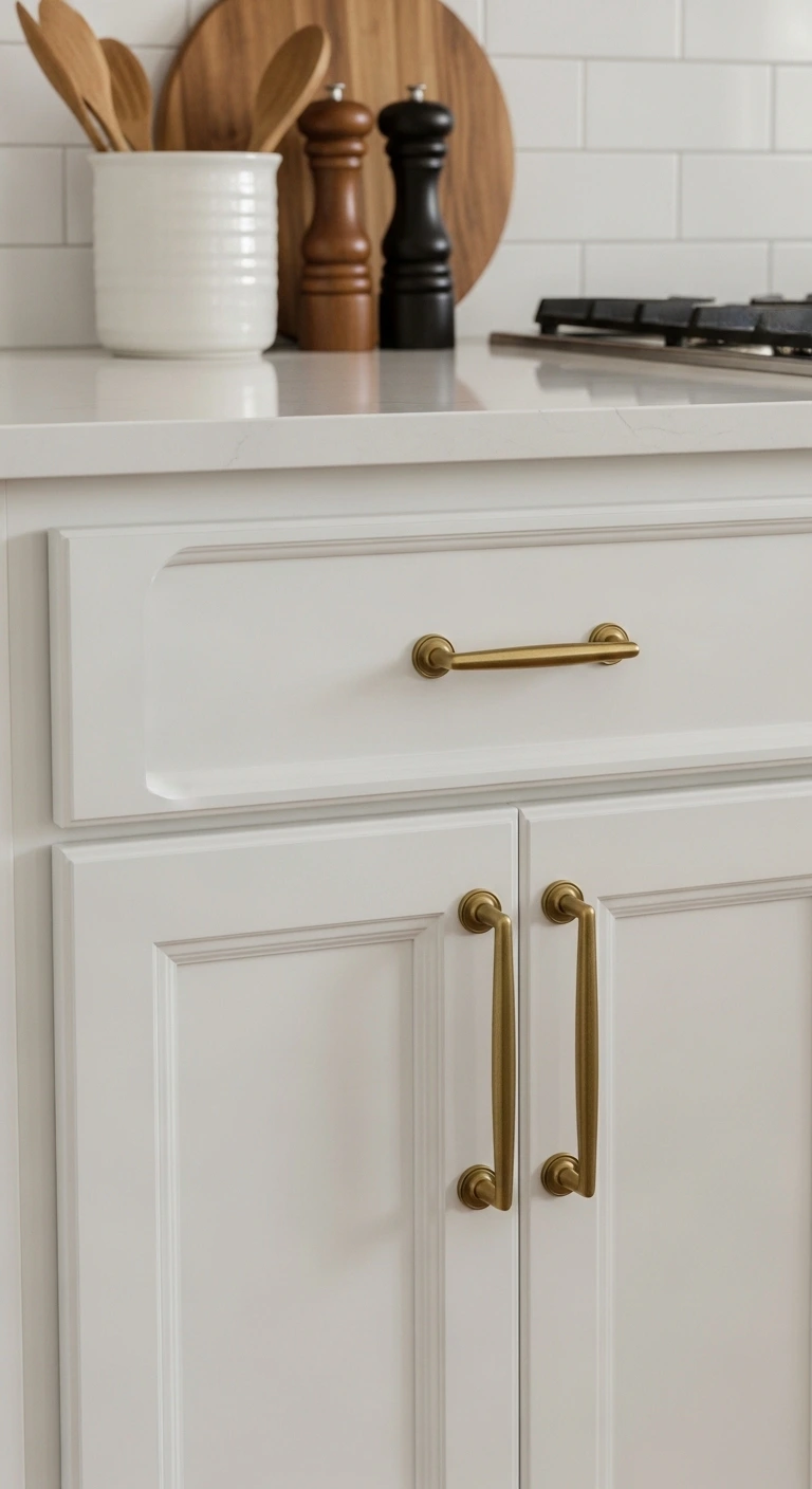 Mixed Metal Kitchen Cabinets Handles