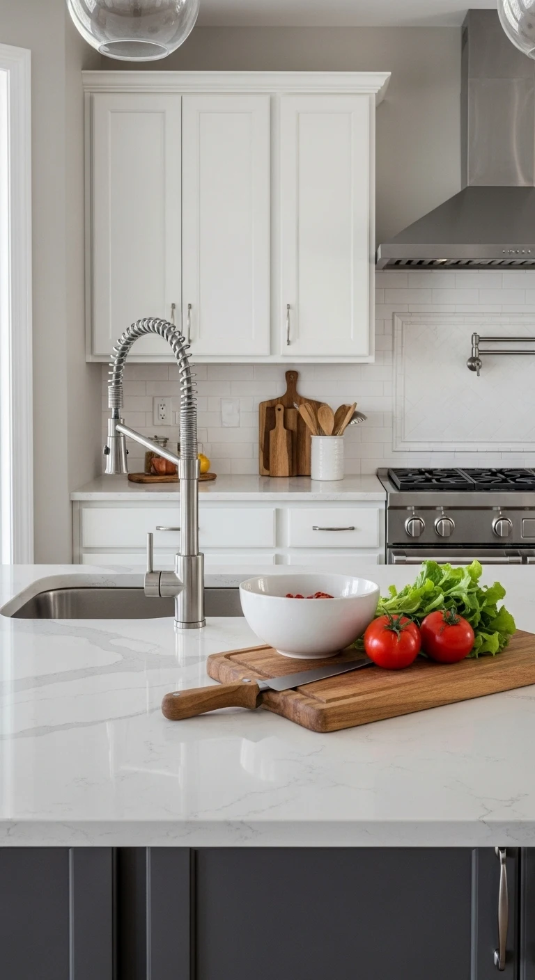 Modern Countertop Upgrades in Kitchen Remodeling Design