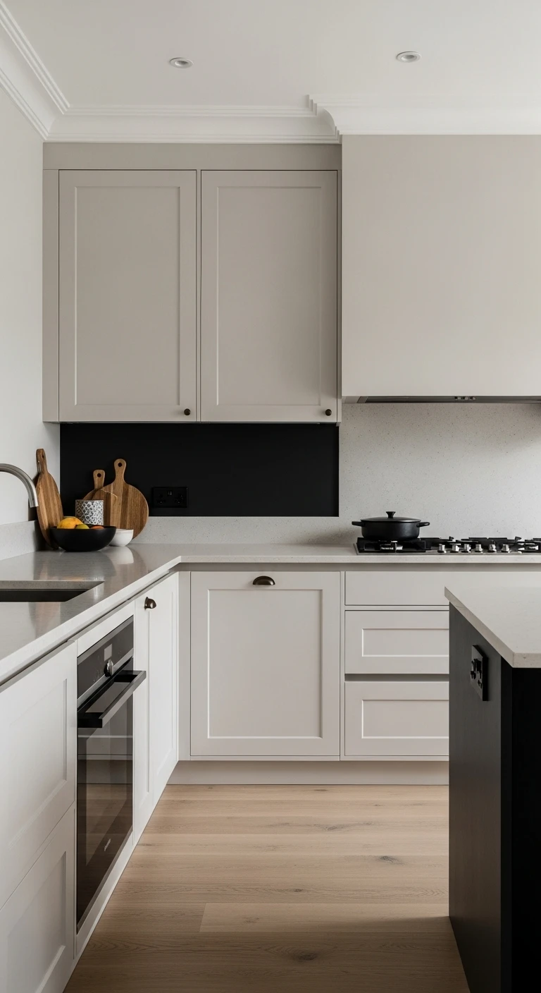 Modern Kitchen with Minimalist Color Palettes