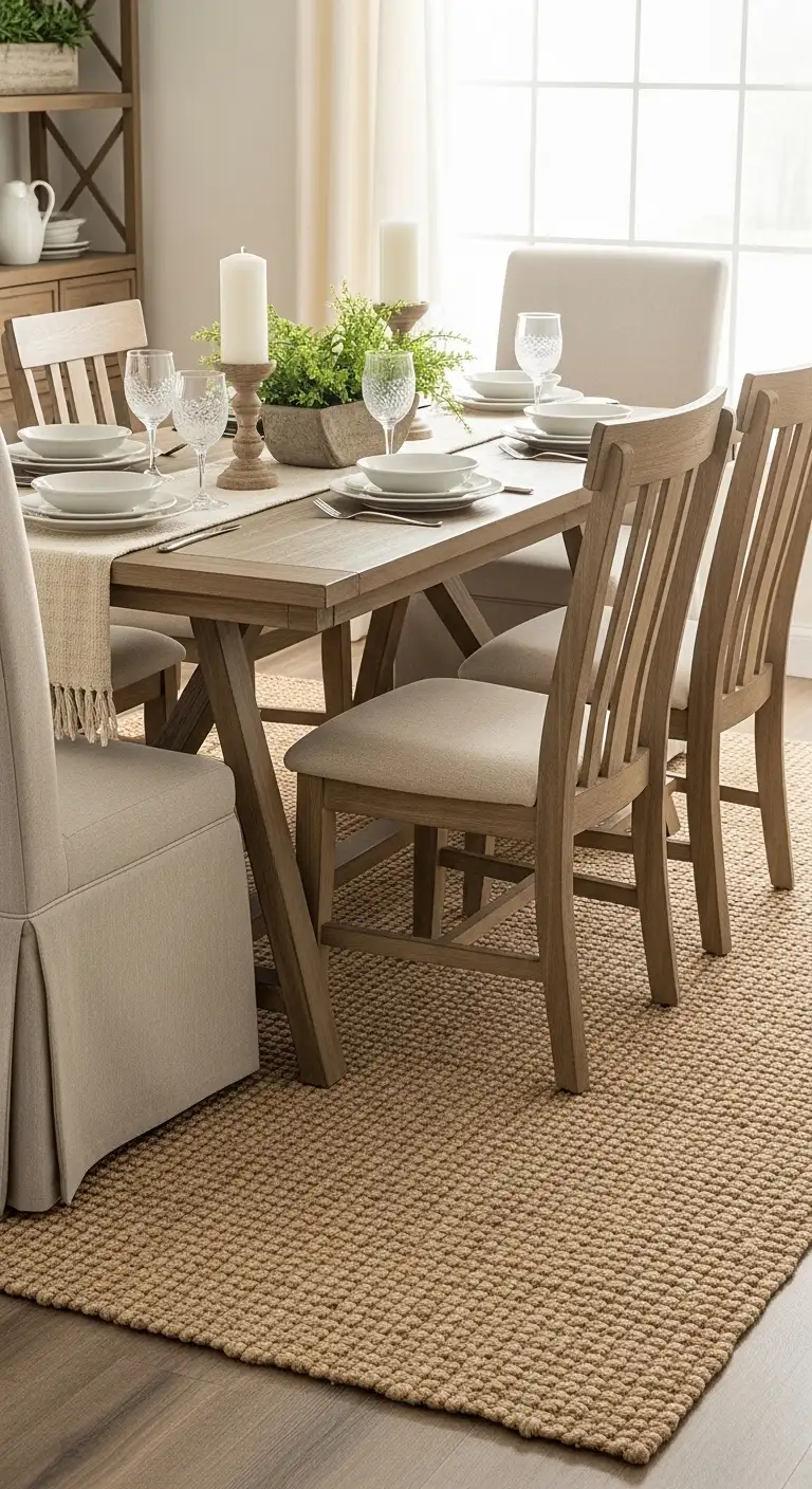 Natural Fiber Rugs for Grounded Warmth