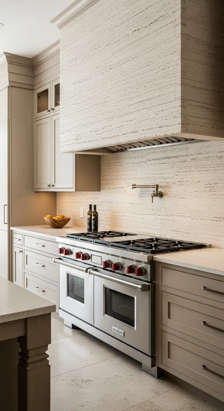 Natural Stone Accents for Organic Elegance