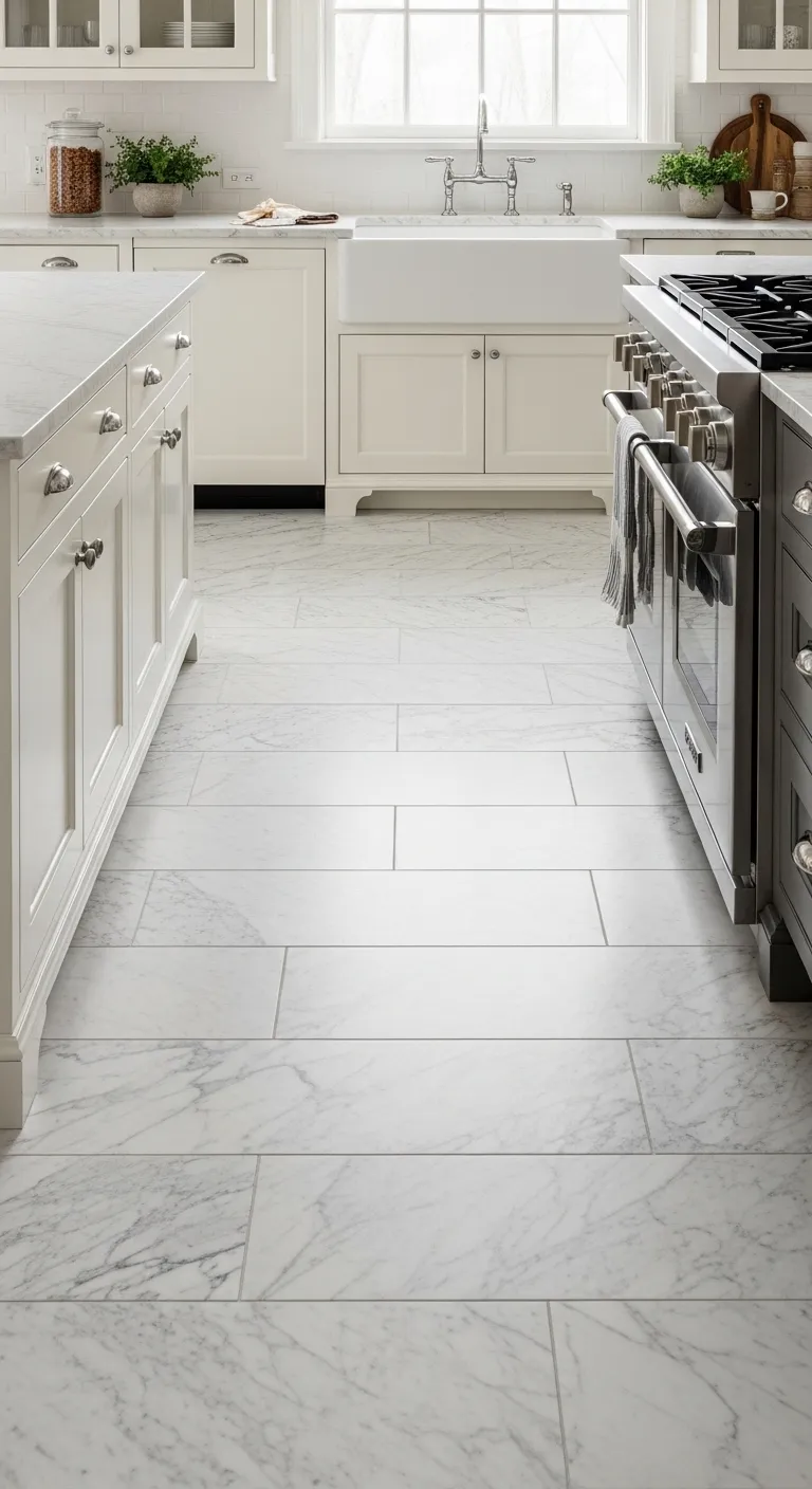 Natural Stone Kitchen Flooring for a Luxurious Feel