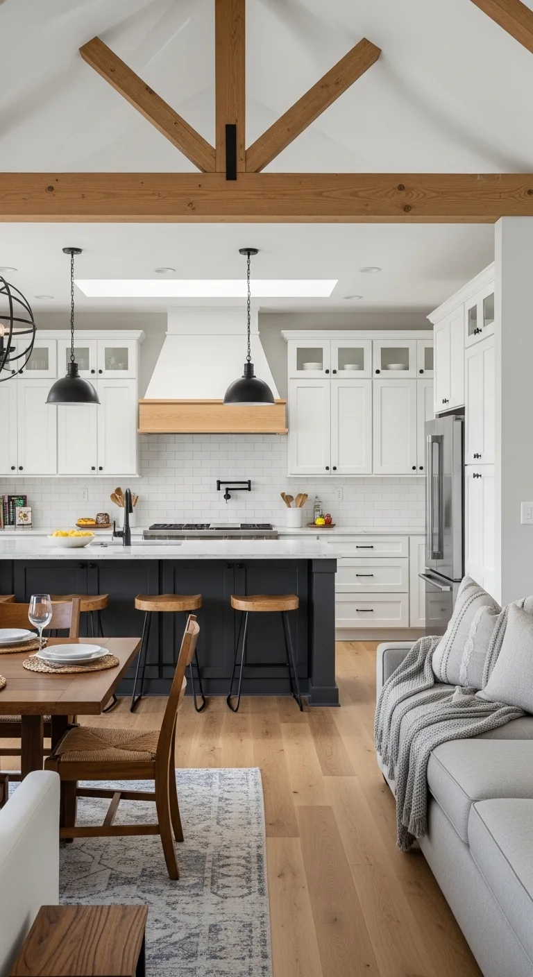 Open Concept Kitchen Remodel Design for Spacious Living