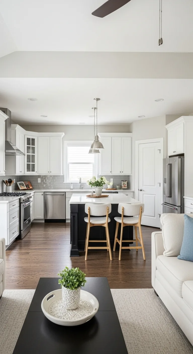 Open Concept Kitchen Remodeling Layout Transformation
