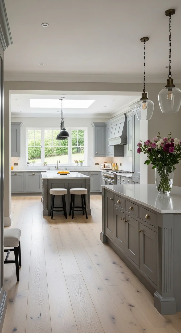 Open-Plan Living Integration in Luxury Kitchen Spaces