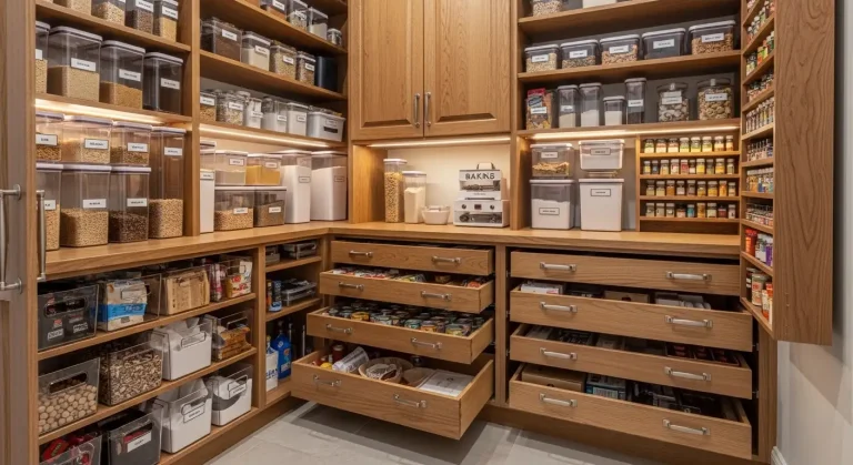 Pantry Cabinets Organization Ideas