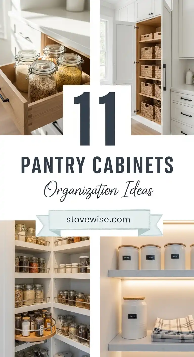 Pantry Cabinets Organization