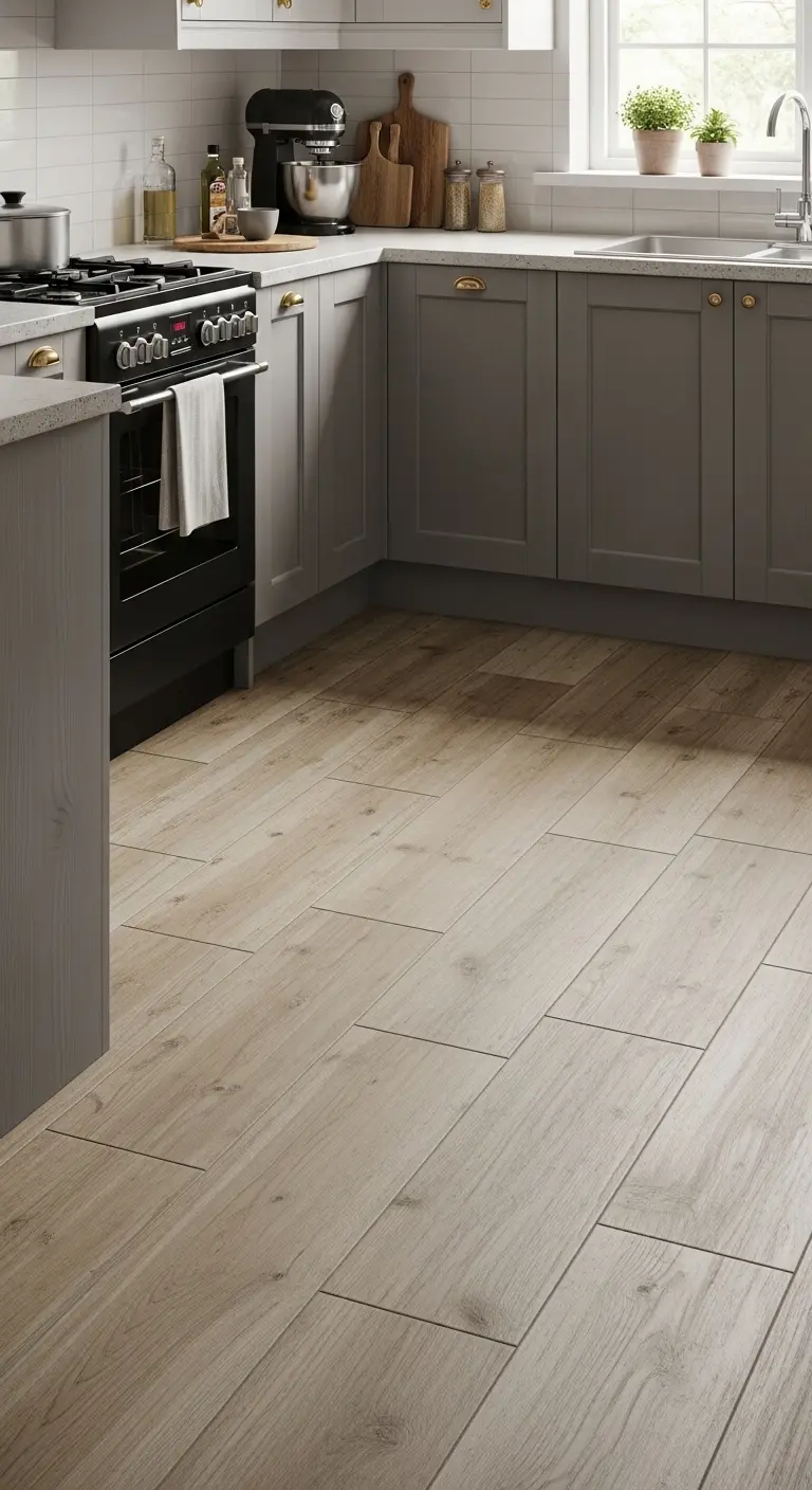 Porcelain Kitchen Tile Flooring for High Durability
