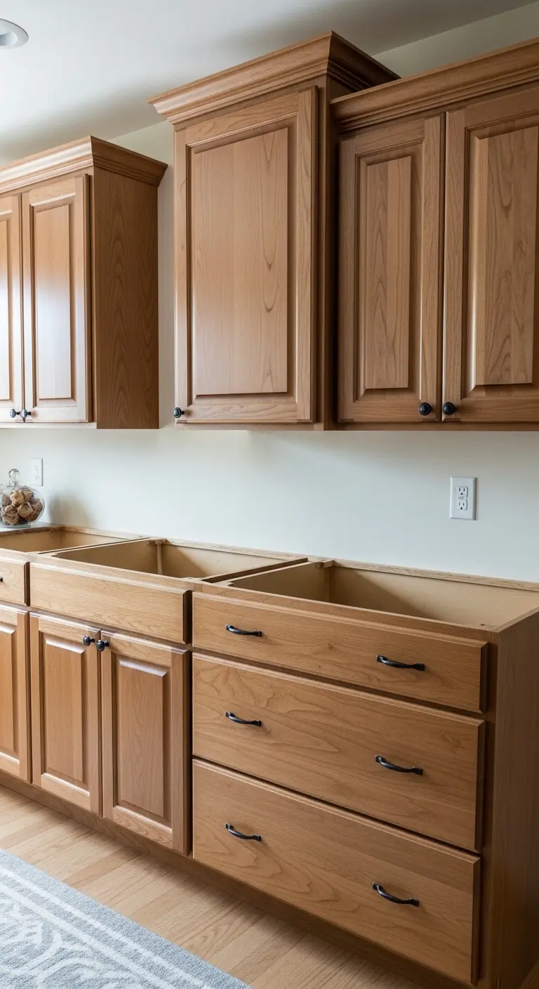 Reface Cabinet Doors for a Cleaner Cabinets Makeover