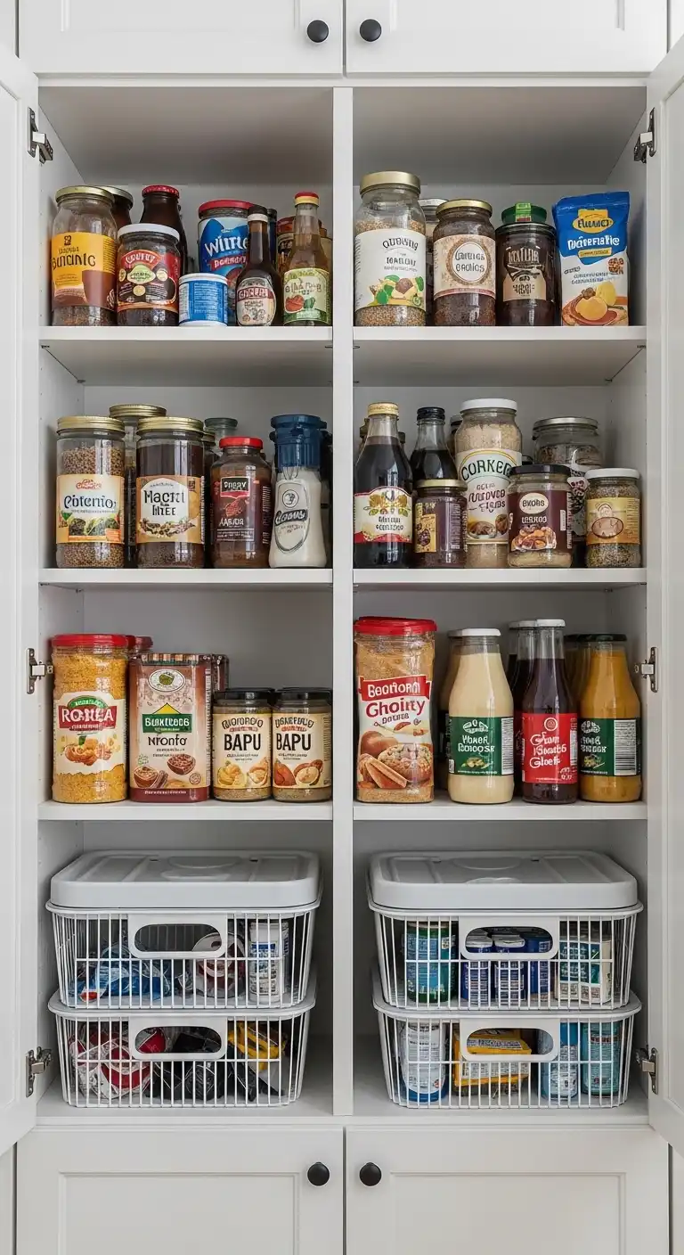 Rotate Stock Regularly to Maintain Pantry Organization