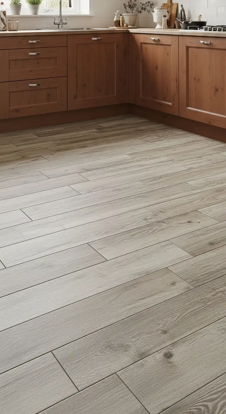 Sheet Vinyl Flooring for Budget Kitchen Spaces