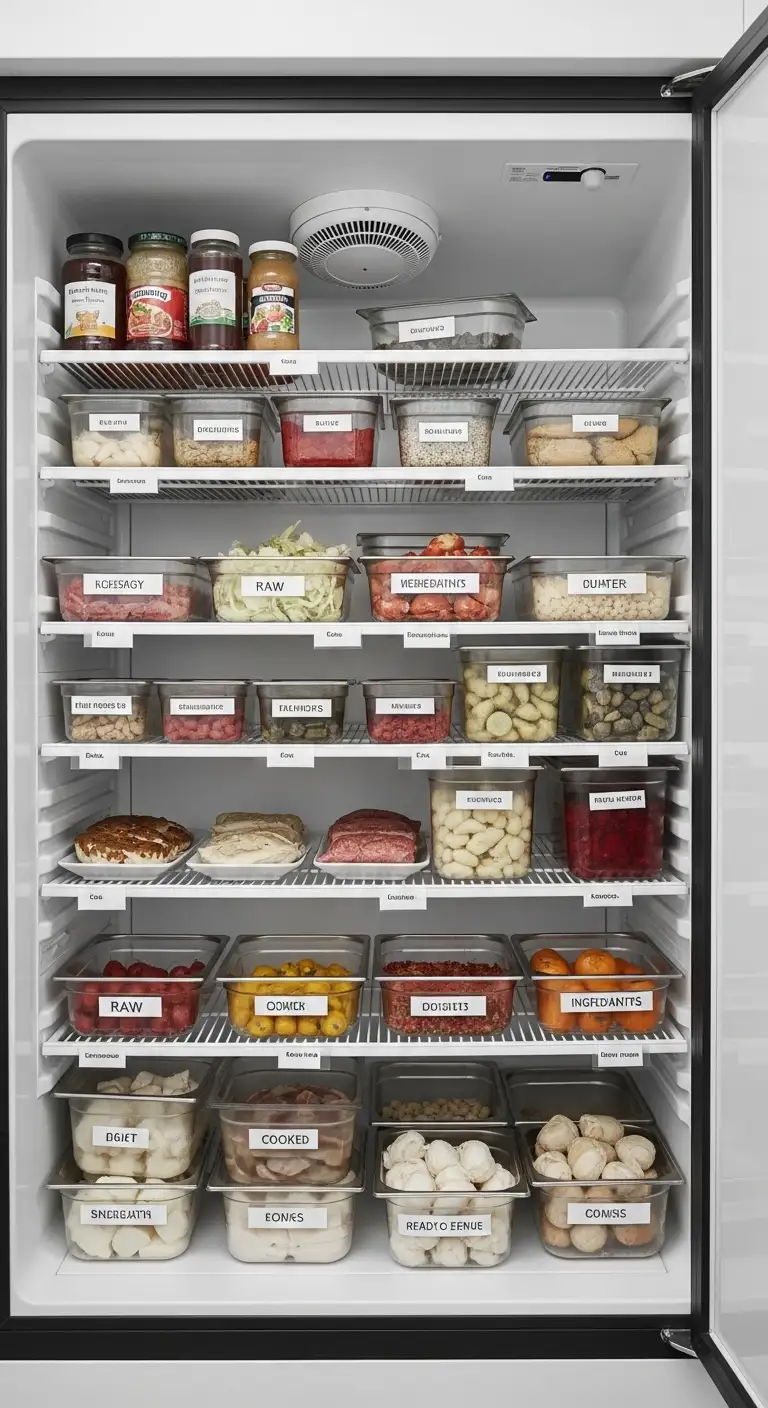 Smart Refrigeration Zoning for Ingredient Preservation