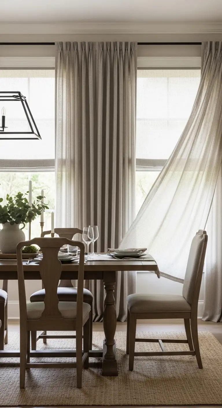 Soft Drapery for Window Elegance and Light Control