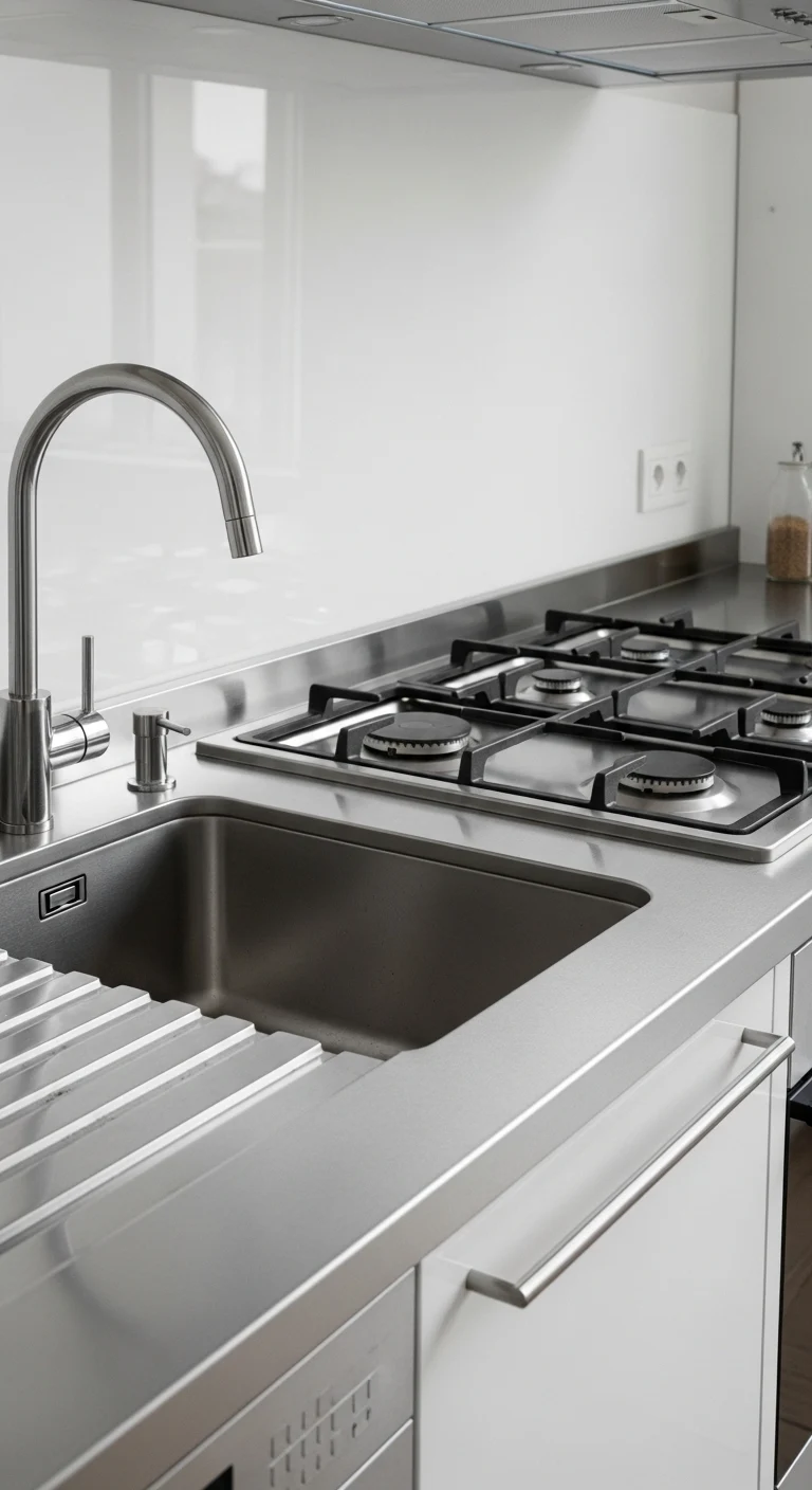 Stainless Steel Countertop for Professional Functionality