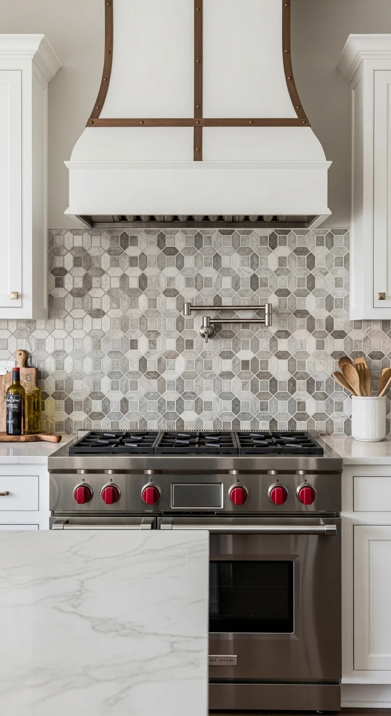 Statement Backsplashes in Luxury Kitchen Design Concepts