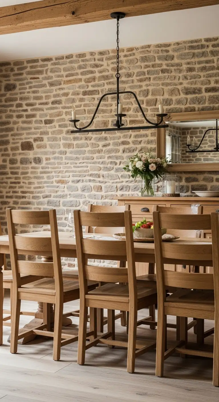 Stone Accent Walls for Natural Texture Depth