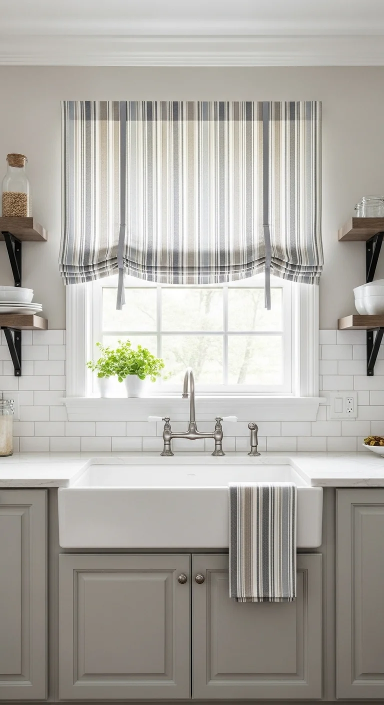 Striped Curtains for a Crisp Designer Look