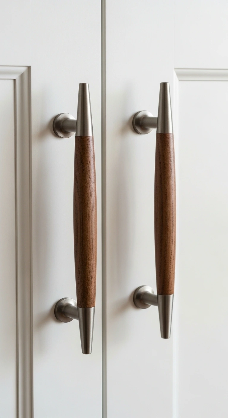 Sustainable Eco-Friendly Kitchen Cabinets Handles Ideas