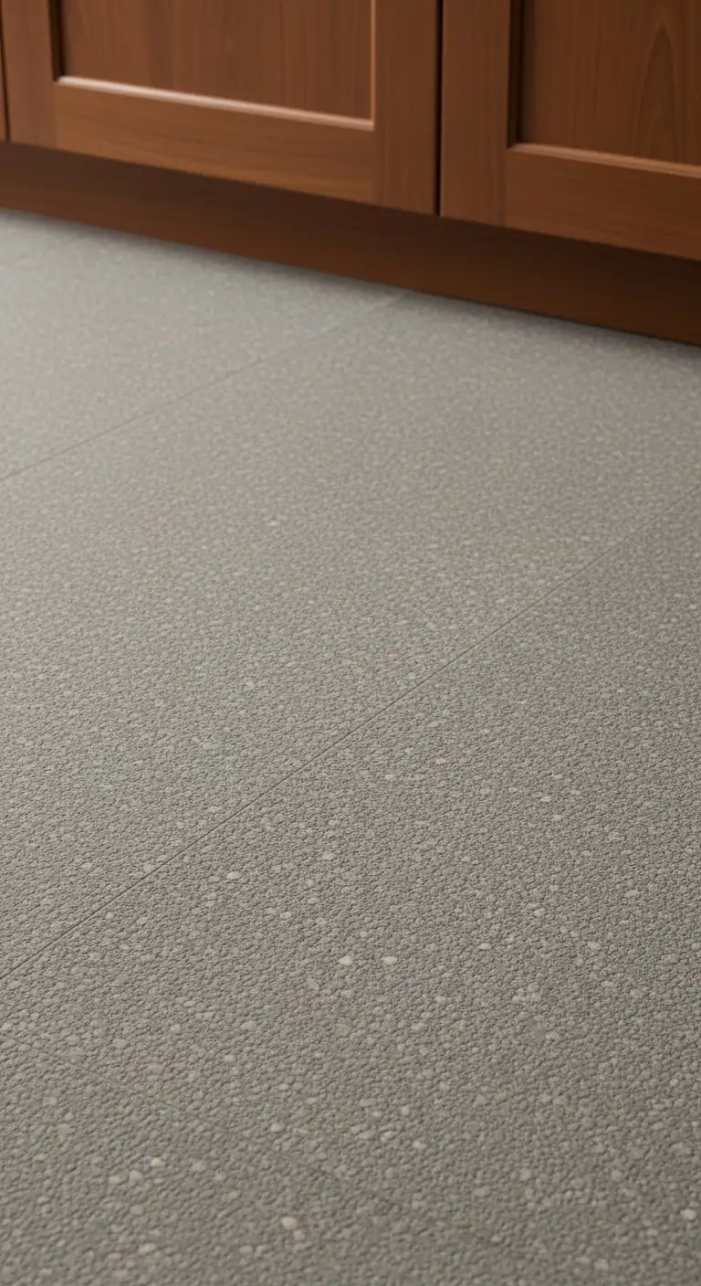 Textured Gray Cork Flooring for Comfort