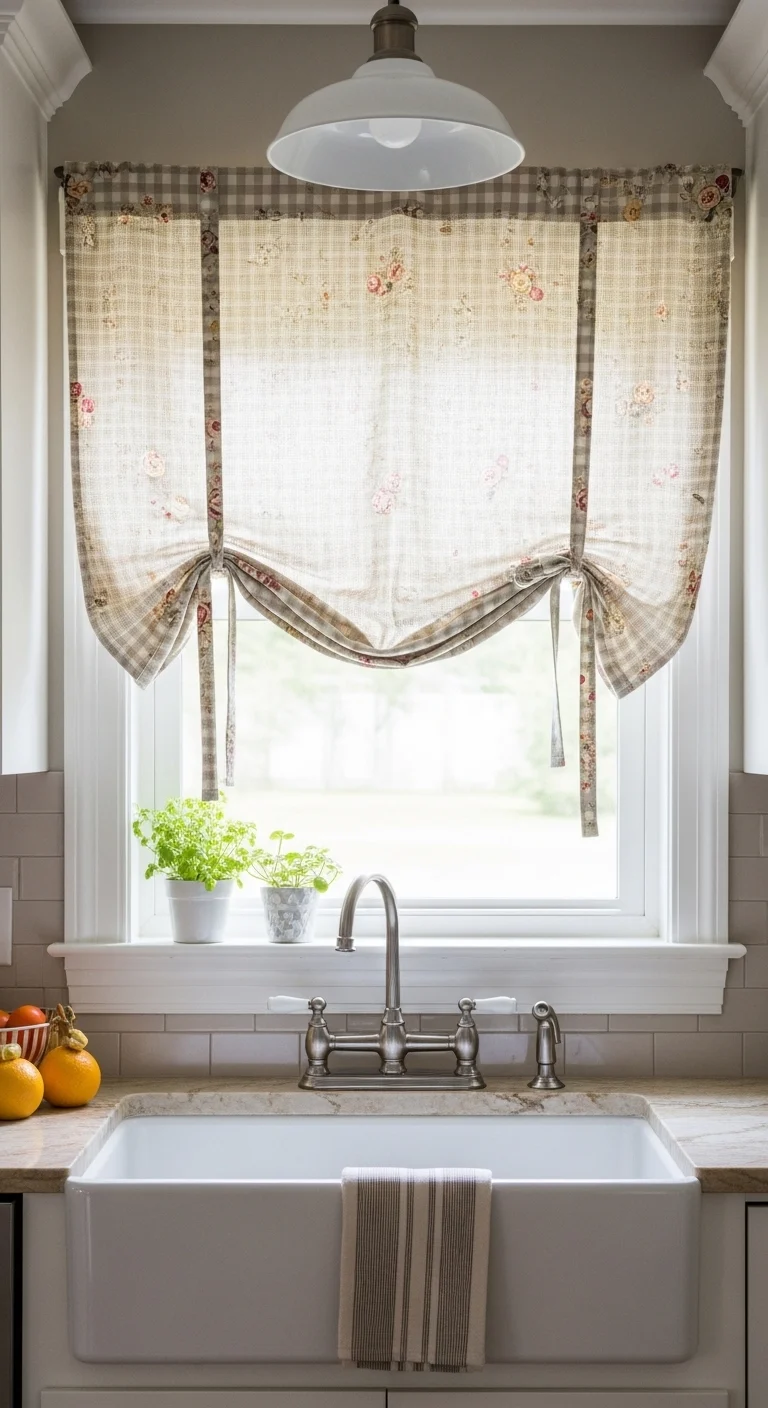 Tie-Up Shades for Casual Charm