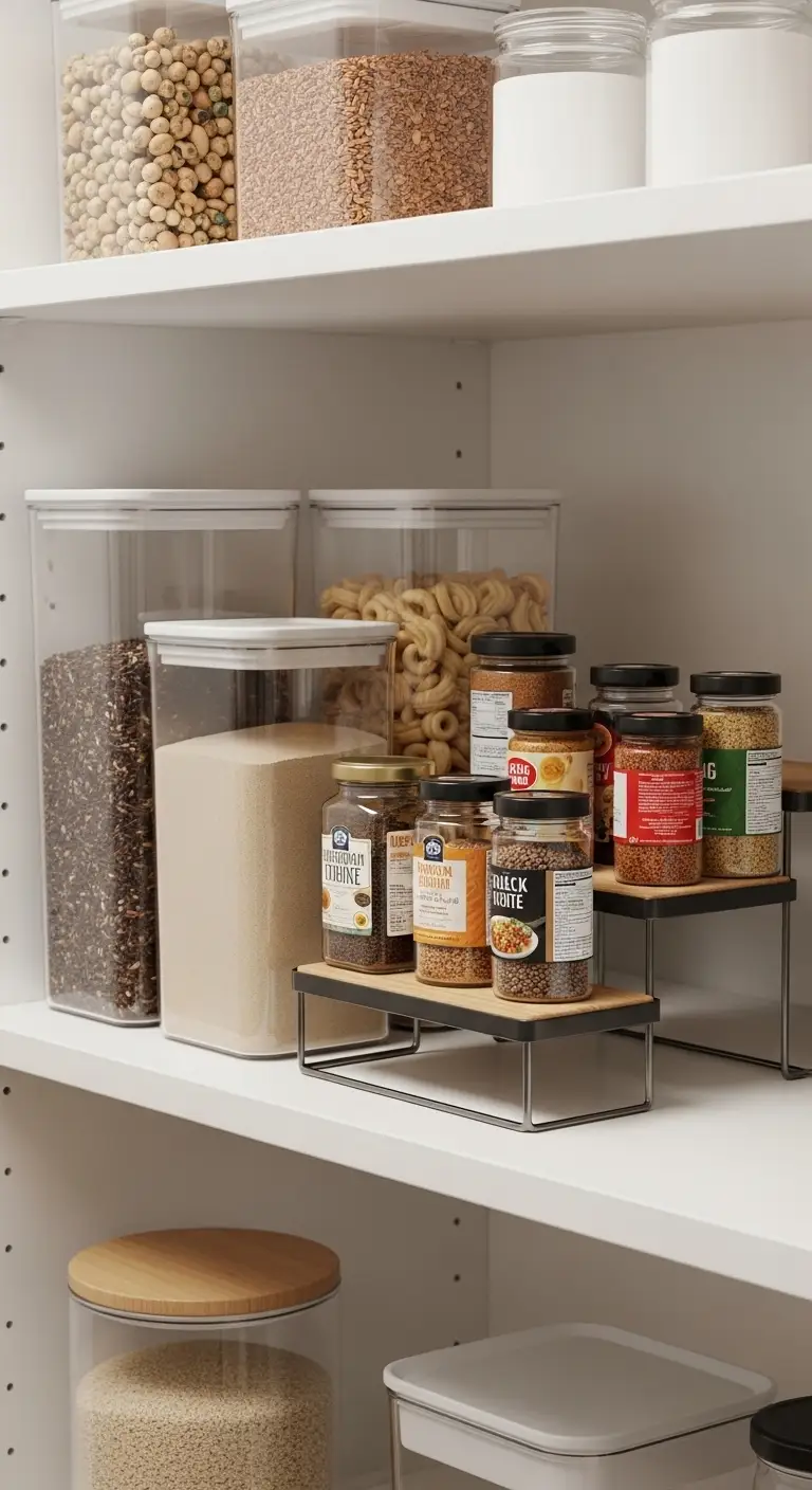 Tiered Shelf Riser Systems for Better Visibility and Access