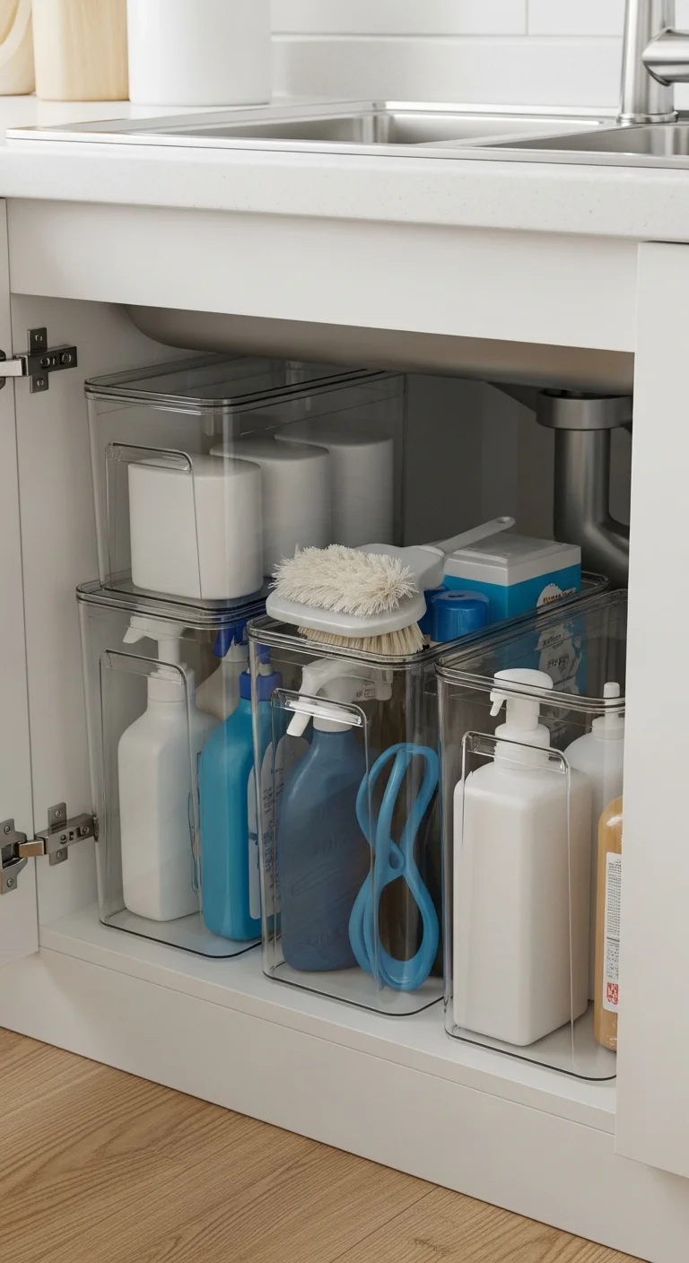 Use Clear Containers for Visible Storage Management