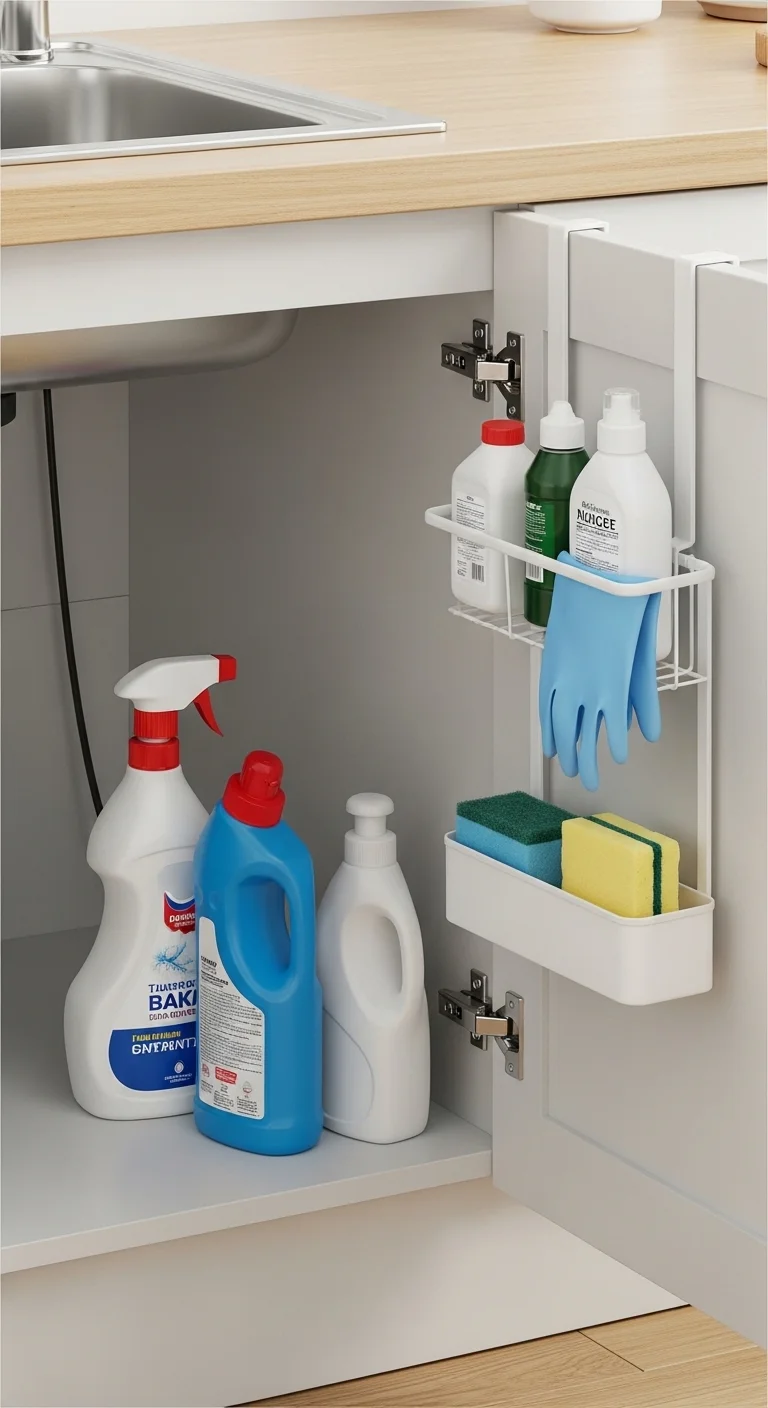 Use Door-Mounted Organizers for Extra Space