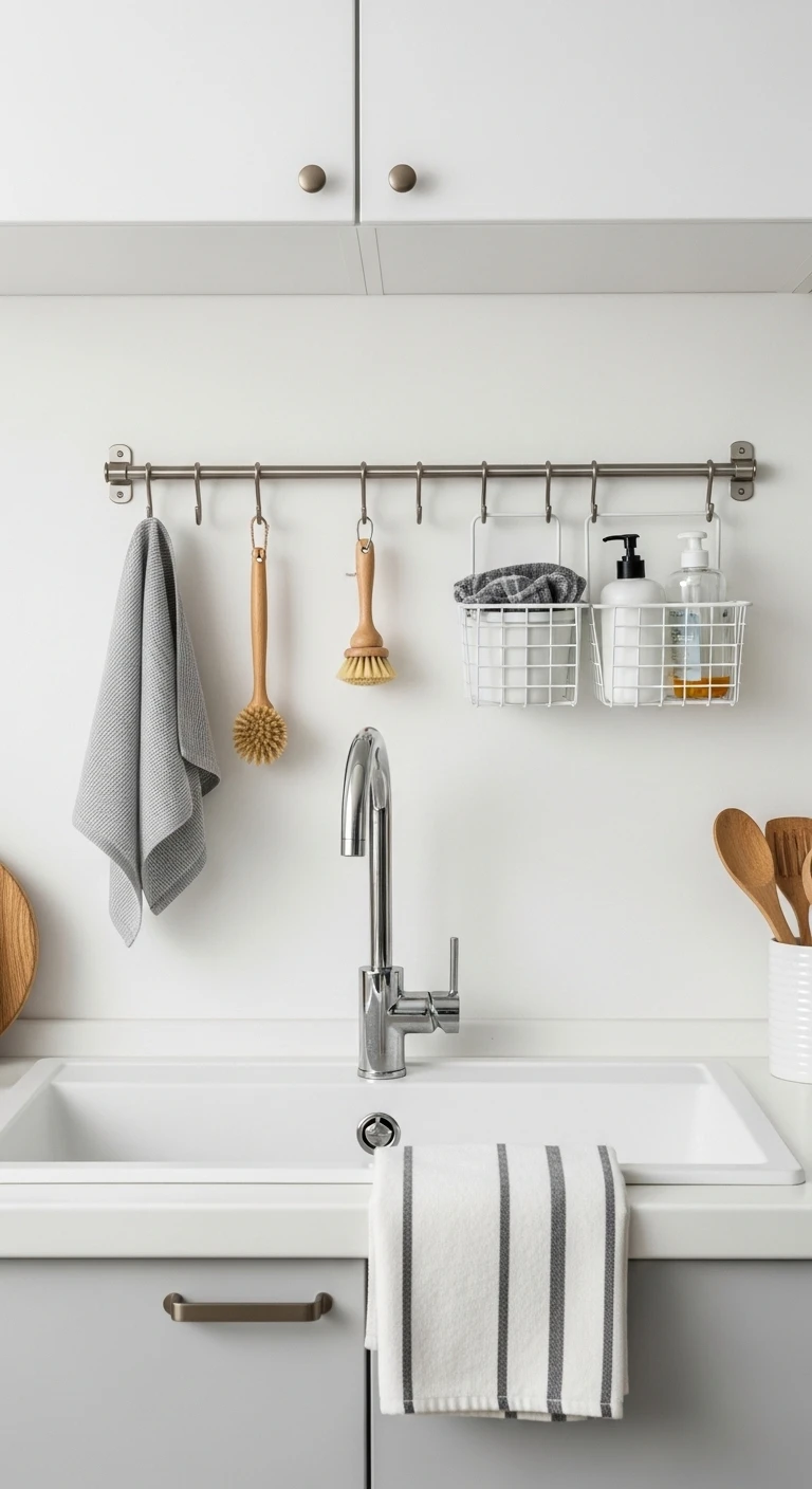 Use Hanging Hooks for Practical Style
