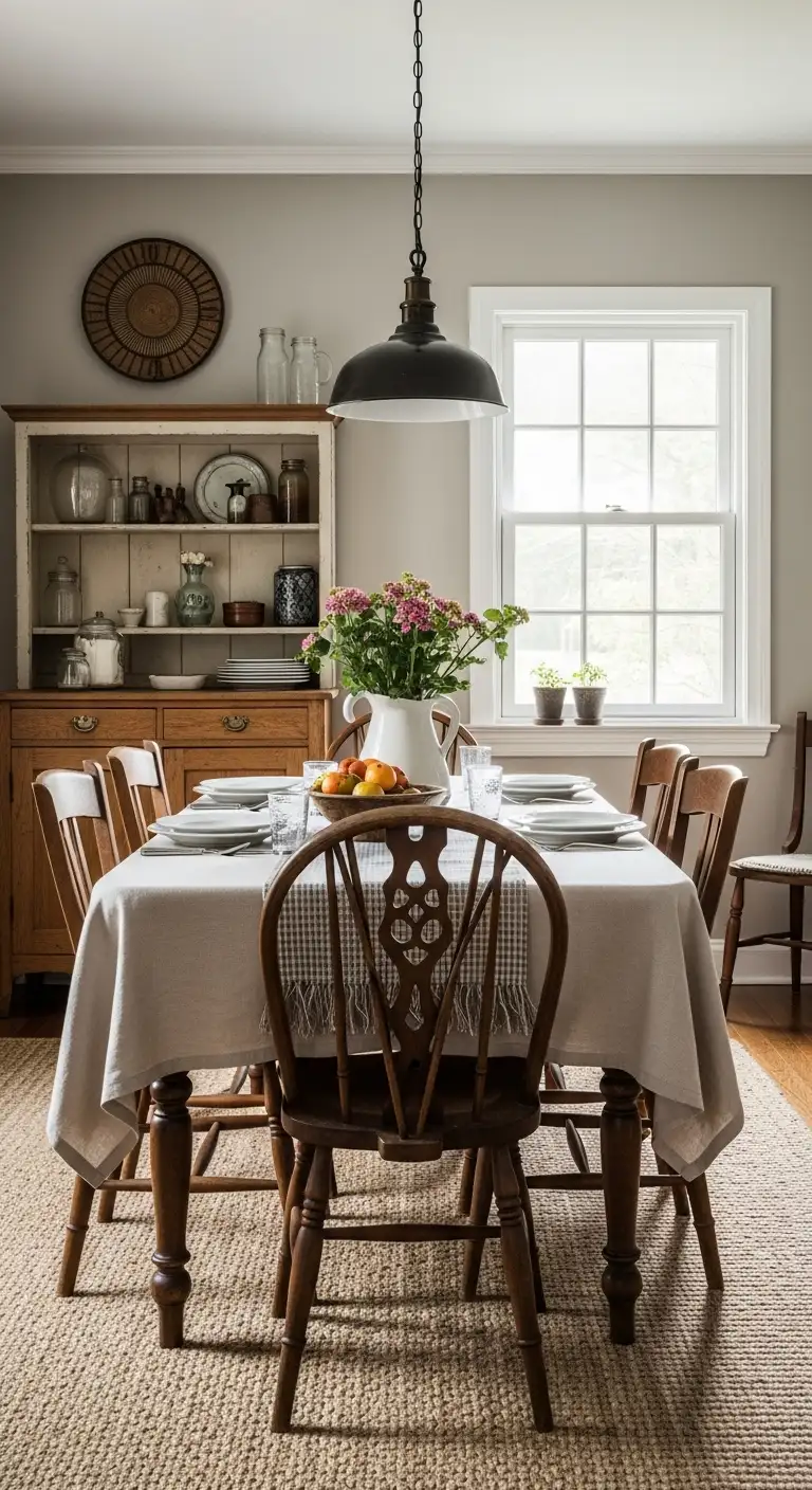 Why Cottage Dining Rooms Feel So Inviting
