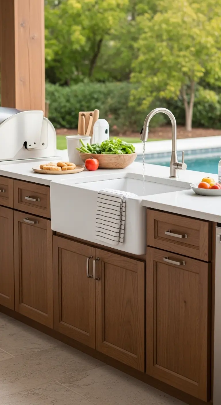 Why Outdoor Kitchen Sink Solutions Are Essential for Functional Backyard Spaces