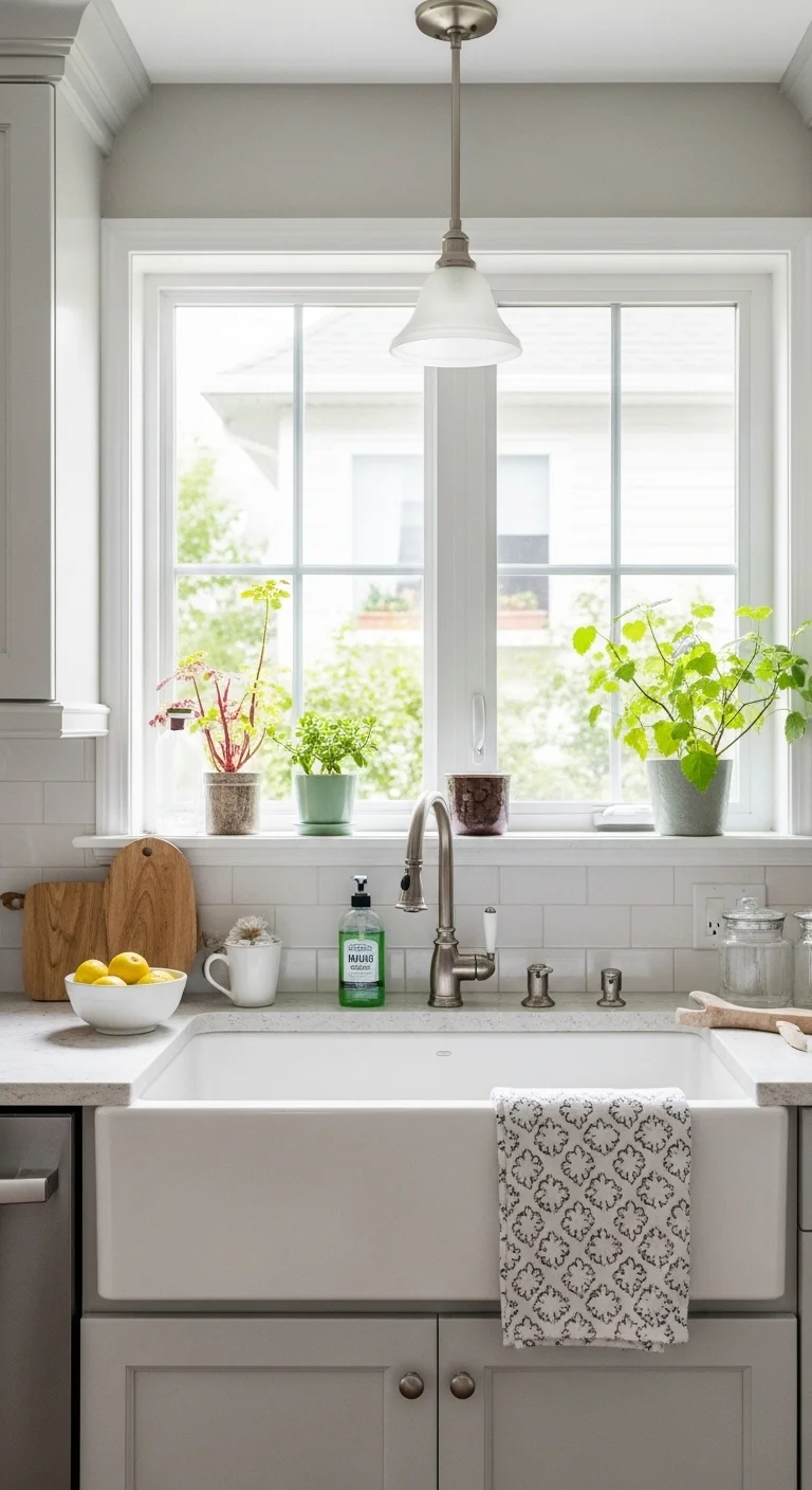 Why the Sink Area Deserves Decorative Attention