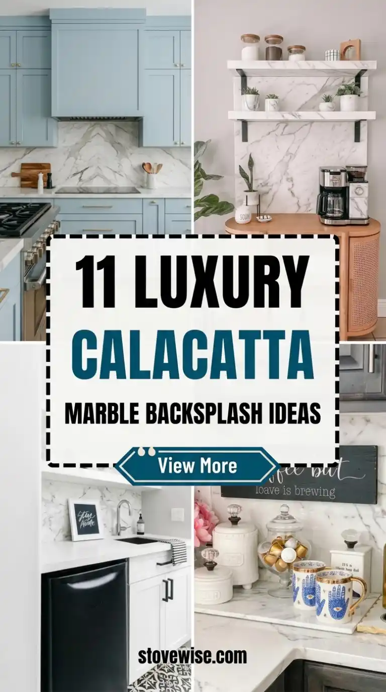 11 Calacatta Marble Backsplash Ideas