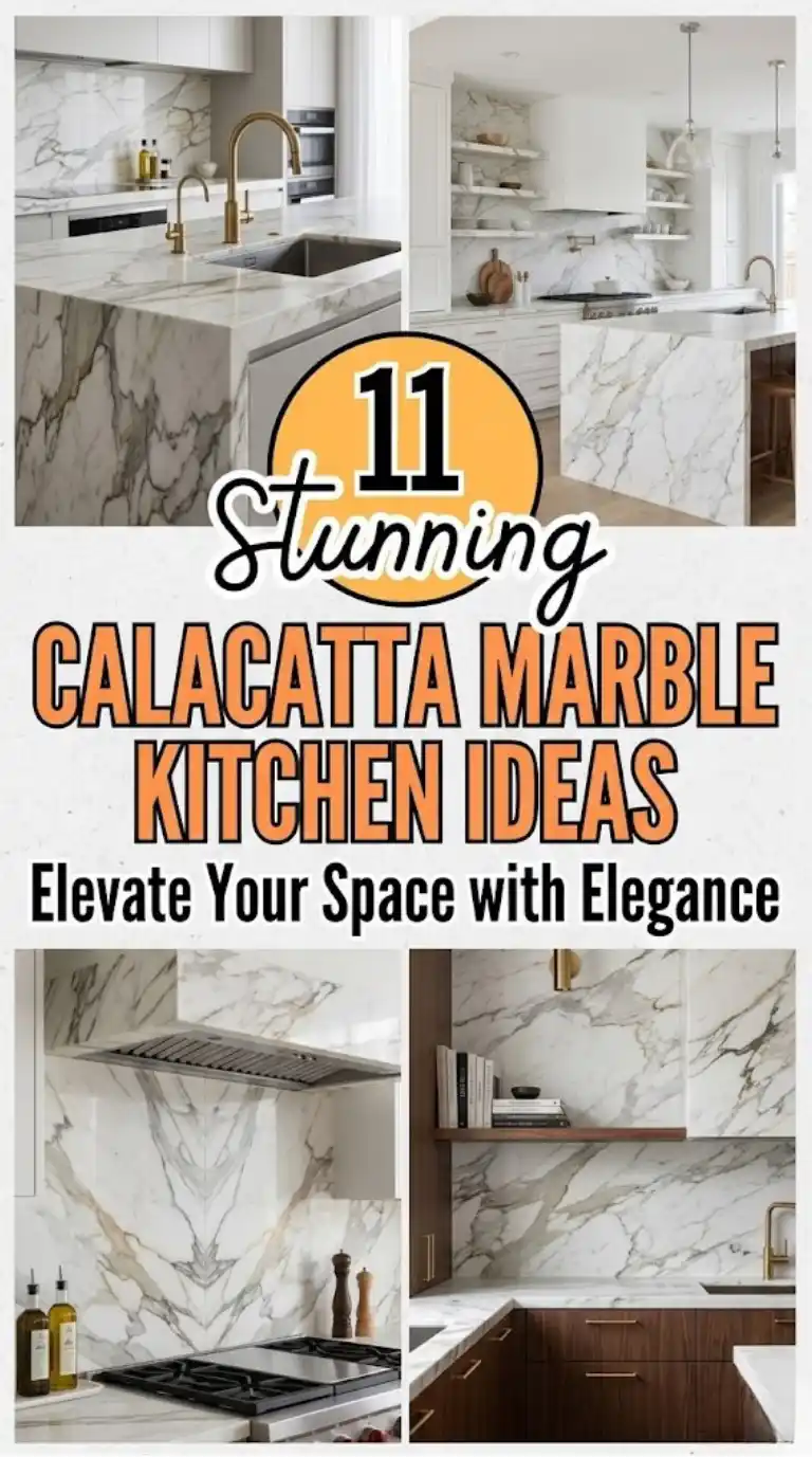 11 Calacatta Marble Kitchen Ideas